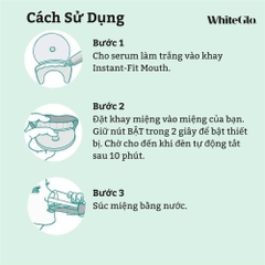 Máy làm trắng răng White Glo 8 của Úc