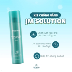 Xịt chống nắng JM solution màu xanh 180ml