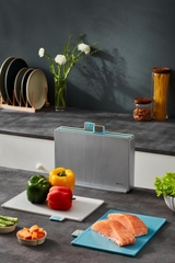 Bộ 4 thớt nhựa Zuhause có hộp đựng