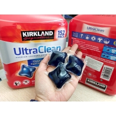 Viên giặt xả Kirkland ultra clean 152 viên của Mỹ