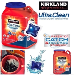 Viên giặt xả Kirkland ultra clean 152 viên của Mỹ