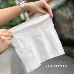 Khăn nén lau mặt khử trùng Nikkori túi 12 viên