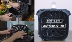 NỒI CHIÊN KHÔNG DẦU RAPIDO 8 LIT