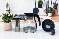 Ấm siêu tốc kèm pha trà Dozzi Úc 1.7L