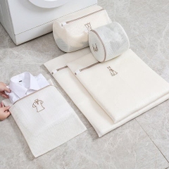 Sét 6 túi lưới giặt đồ 3 lớp cao cấp