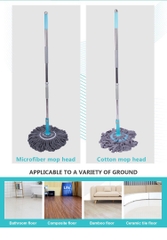Cây lau tự vắt trợ lực xoắn tay siêu nhẹ twist mop max