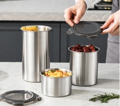 Set 3 hộp inox (1400ml + 900ml + 400ml)