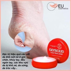 Kem dưỡng da trị nứt nẻ gót á sừng Glysolid Đức