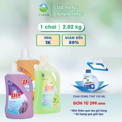 Nước lau sàn DIX can 2L