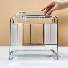 Kệ đựng dao thớt inox Gihome