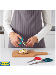 Bộ 3 kéo cắt Trojka Ikea size 14cm, 15cm, 21cm