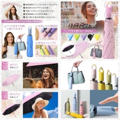 Ô tự động gấp gọn có móc treo