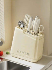 Khay đựng dao kéo đũa thìa nội địa Trung UFORU 26x26x12cm
