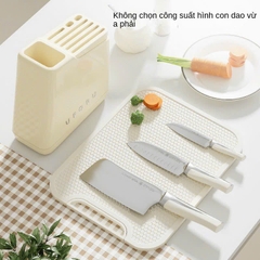 Khay đựng dao kéo đũa thìa nội địa Trung UFORU 26x26x12cm