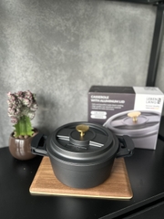 Nồi Nhôm Đúc cao cấp Lebenlang 20cm