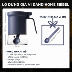 Lọ đựng gia vị cao cấp Siebel