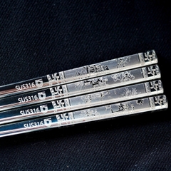Sét 10 đôi đũa inox Dandihome