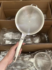 Dụng cụ lọc inox Miệng 16cm Cán dài 33cm