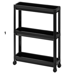 KỆ ĐỂ ĐỒ 3 TẦNG CÓ BÁNH XE ĐẨY VESKEN – HÀNG IKEA