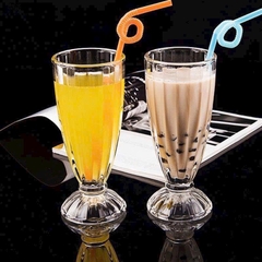 Sét 6 ly thủy tinh đựng sinh tố 280ml