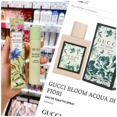 Nước hoa Bies Blomssom Pháp 100ml Meadow màu xanh lá hương gỗ, hổ phách trắng và xạ hương