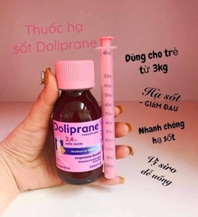 Siro hạ sốt Doliprane Pháp