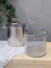 Nồi chiên ngập dầu Chockmen xuất Đức CKM200 20cm-3800ml