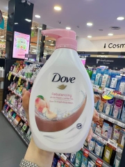 Sữa tắm Dove Thái 550ml (3 mùi: đào, dâu, sữa)
