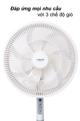 Quạt cây 7 cánh điều khiển từ xa Kaiyo Nhật Bản