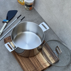 Nồi inox 18/10 đúc liền khối Kaiyo Nhật Bản 18cm-20cm-22cm