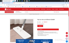 CÂY LAU NHÀ TỰ VĂT ELMICH EL8429