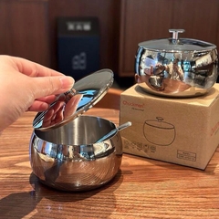 Hũ inox Chockmen CKM169 kèm thìa