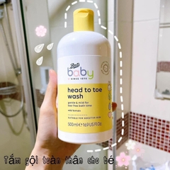 Sữa tắm gội toàn thân Boots Thái Lan cho trẻ em