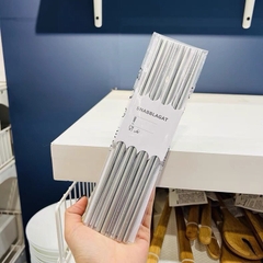 Sét 8 đôi đũa inox IKEA