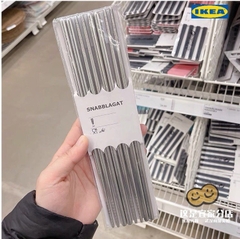 Sét 8 đôi đũa inox IKEA
