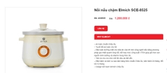 Nồi nấu chậm Elmich 2L SCE-8525