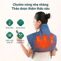 Đai chườm nóng cổ vai gáy, bụng, lưng thảo dược