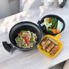 Nồi hấp đa năng Tamahashi của Nhật 20cm