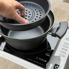 Nồi hấp đa năng Tamahashi của Nhật 20cm