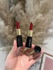 Son Lancome 196 French Touch đỏ cam cháy mini unbox