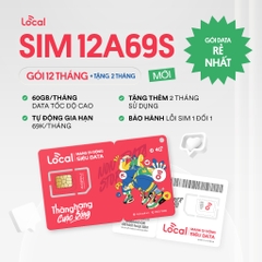 SIM 4G LOCAL mạng MobiFone trọn gói 1 tháng, 3 tháng, 7 tháng, 14 tháng
