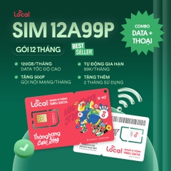 SIM 4G LOCAL mạng MobiFone trọn gói 1 tháng, 3 tháng, 7 tháng, 14 tháng