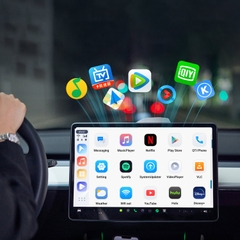 Android box cho ô tô, chip Qualcomm 6125/665 8 nhân, bộ nhớ 8Gb+128Gb, tặng S2