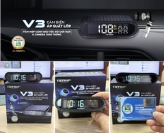 Cảm Biến Áp Suất Lốp VIETMAP V3 Tích Hợp Cảnh Báo Tốc Độ