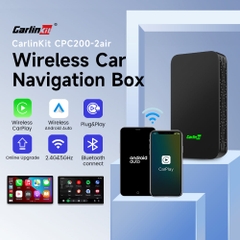 [Carlinkit 5.0 2air] Bộ chuyển đổi kết nối Apple Carplay + Android Auto có dây thành không dây cho xe ô tô thế hệ thứ 5 (mới nhất)