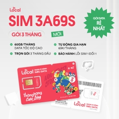 SIM 4G LOCAL mạng MobiFone trọn gói 1 tháng, 3 tháng, 7 tháng, 14 tháng