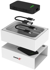 [Carlinkit 5.0 2air] Bộ chuyển đổi kết nối Apple Carplay + Android Auto có dây thành không dây cho xe ô tô thế hệ thứ 5 (mới nhất)