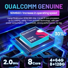 NEW 2024 Android box cho ô tô Carlinkit chip SDM660 8 nhân bổ sung cổng USB type A