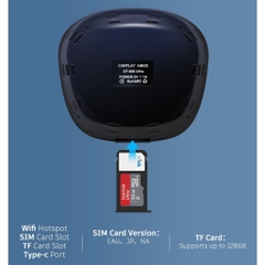 Android box 3 in 1 cho Ô tô/TV, hệ điều hành android 13, 8 nhân, chip Qualcomm 6125/665, HDMI out/TV out