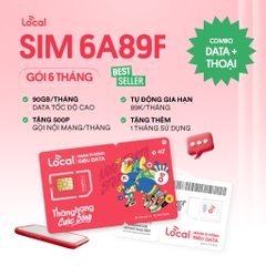 SIM 4G LOCAL mạng MobiFone trọn gói 1 tháng, 3 tháng, 7 tháng, 14 tháng